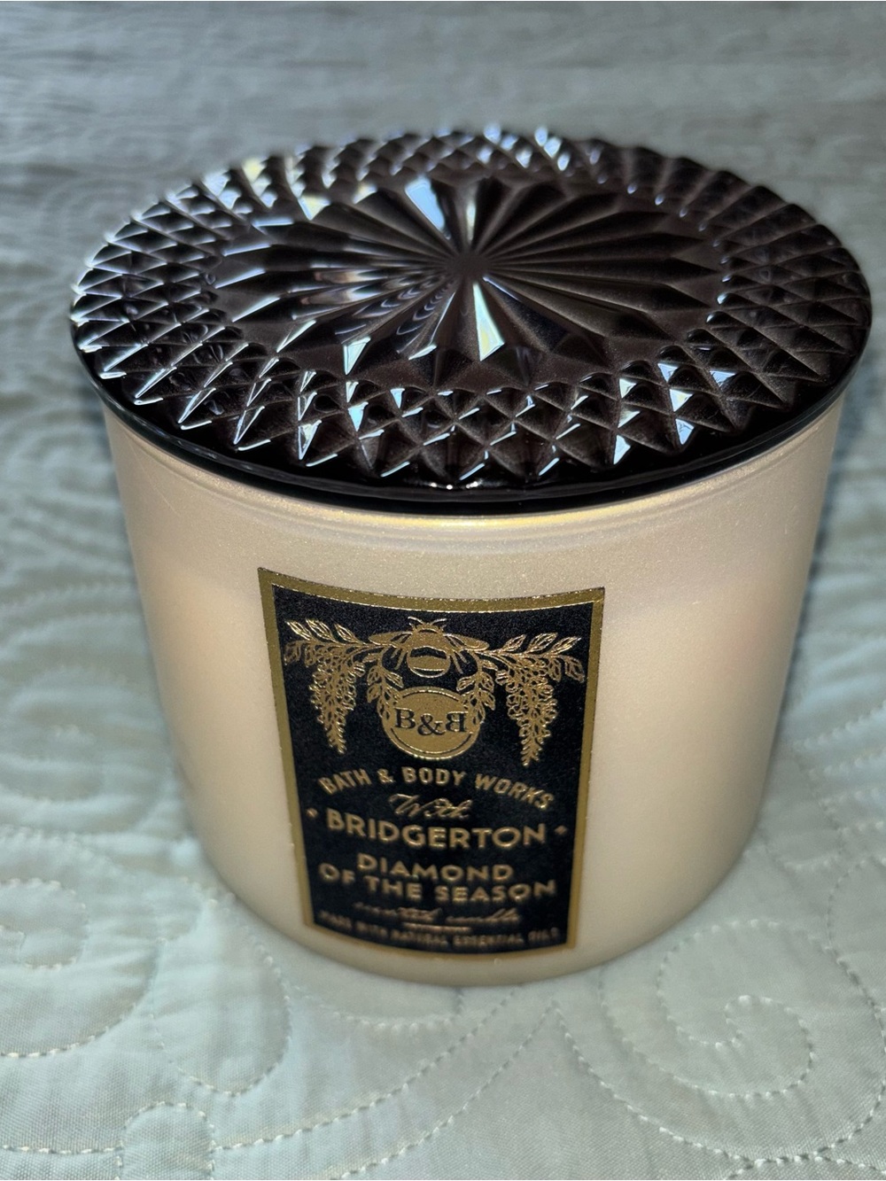 Bath & Body Works Bridgerton Diamond of the Season Candle - LIMITED ADDITION